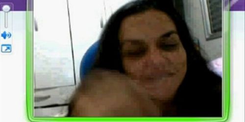 Sandra Xavier 30 anos na Webcam MSN