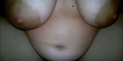 Busty amateur BBW POV sex