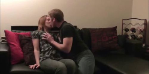 Amateur couple sex and creampie