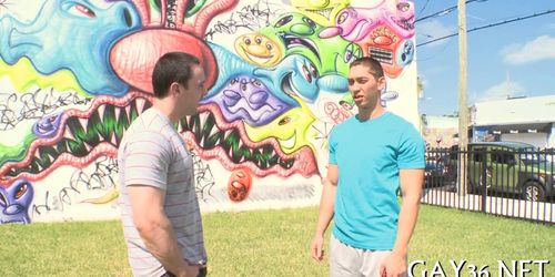 Sex ends with huge cum