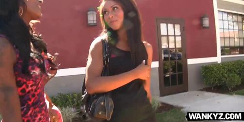 Ebony Couple Strolls Down Street And Finds Great Opport