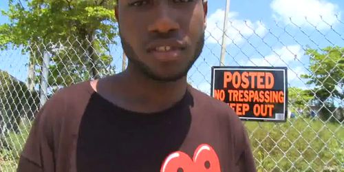 Hot white  black gay sex