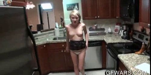 Nasty school babe blowing shaft in POV style