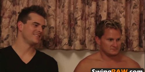 Couples talk about their sexual experiences on the swin