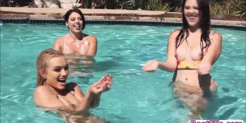 Summer Pool Party gets very naughty