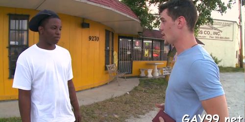 White man fucks black