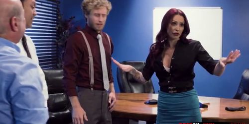 Boss big tits Monique Alexander  takes some deep dick