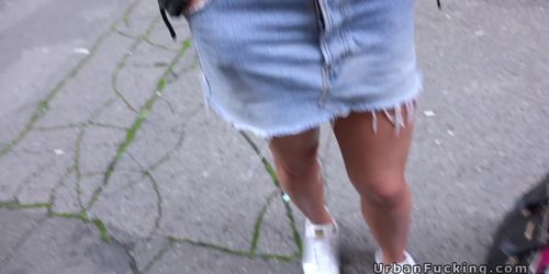 Picked up in public and banged pov