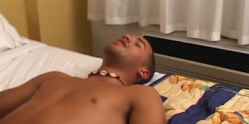 Muscular hunk bangs ass hard