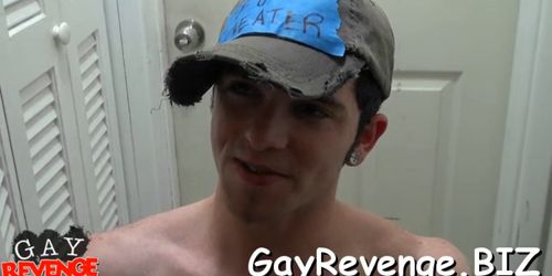 Dick fucks gay mouth and ass