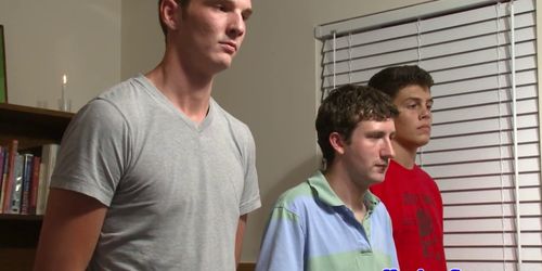 Fraternity studs hazing new members