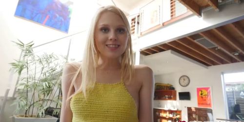 Sweet babe Lily Rader wants to fuck large massive dick