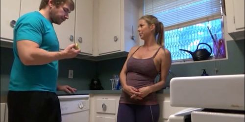 Hot Stepmom Fucks Stepson