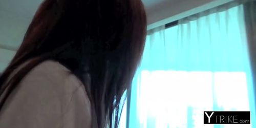 Cute asian teen is demanding a hot fuck tonight