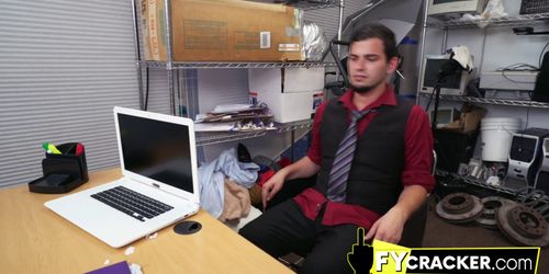 Big load of cock pounding round ass