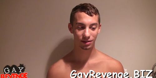 Dick fucks gay mouth and ass