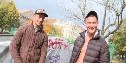 Mouth ass of gay fucked