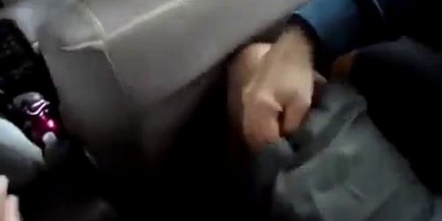 sucking a cock in taxi