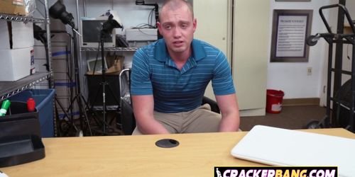 Hot gay stud loves getting black cocks inside his ass