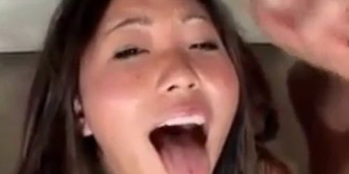 Asian Whore Double Cum Facial