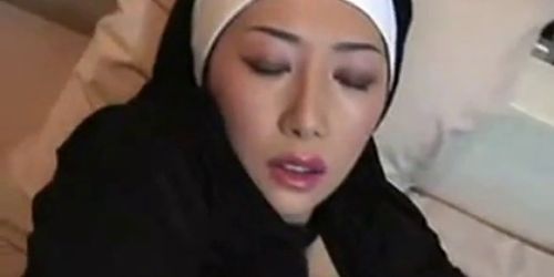 Asian nun