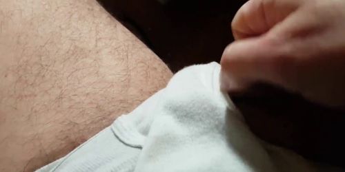 Uncut Cumshot Foreskin Play Orgasm watching Porn