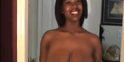 Big areolas on black girl