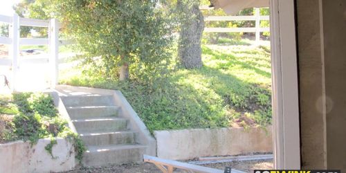 Long lost lovers meet again and enjoy bareback fuck