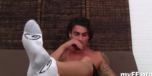 Hot gay fetish at work