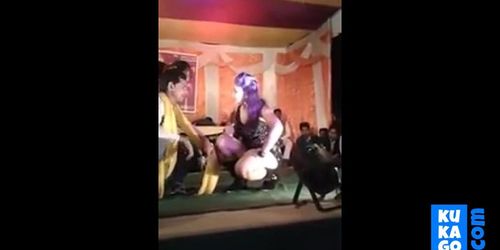 Naughty Indian dance show