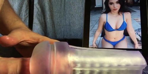 Cumming inside McKayla Maroney fleshlight