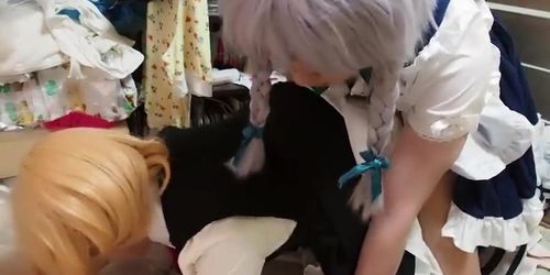 Amateur Asian cosplay anal