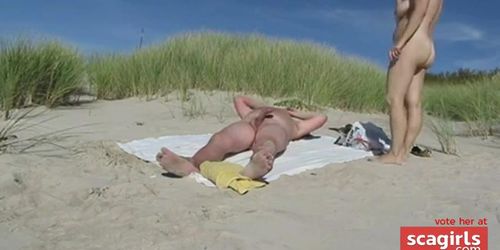 Nude Beach - Rehead Mature Fuck