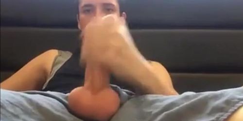 Sweet Boy Wank His Dick