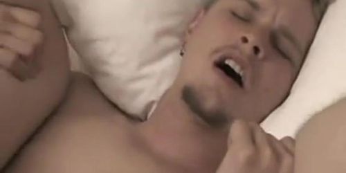 Daddy and friend rim their boy