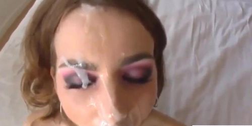 Striking Babes POV Facials The Ultimate Compilation p6