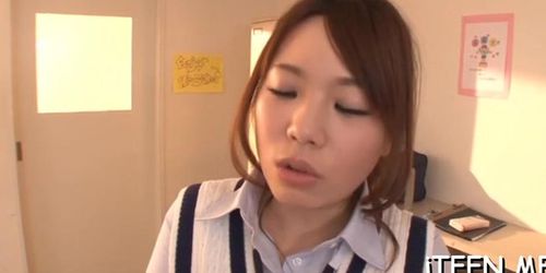 Appealing nipponese gf emi sasaki first time pie fucked