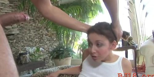 Worshipped teen latin chanel chavez gets treated good