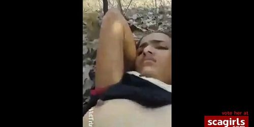 Girlfriend Boob Press and fuck Bf In Forest part 2-Wowm