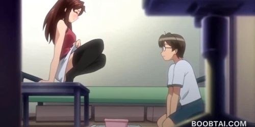 Anime beauty cumming and getting strong orgasm