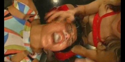 Amateur slut facial 