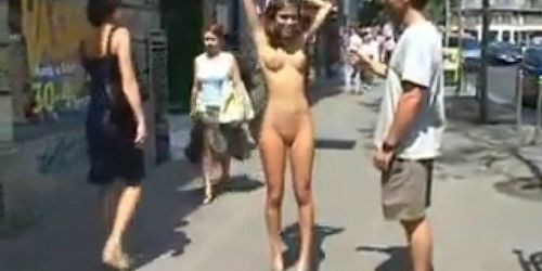 Skinny Exhibitionist