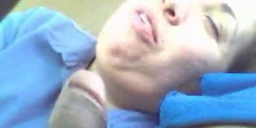 amateur interracial blowjob