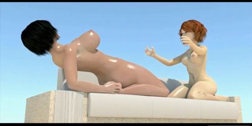 Ginger 3d girl fucked by shemale