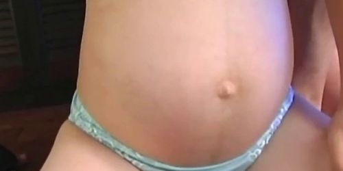 Pregnant asian sucking lots of dicks