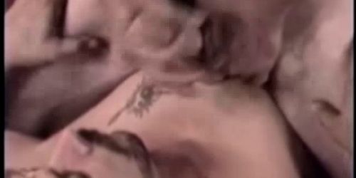 Two straight guys with two gay facials