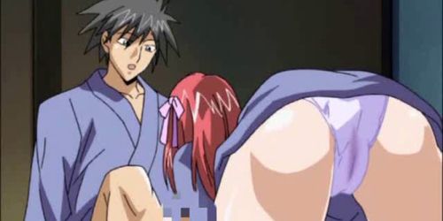 Adorable hentai girl getting humped