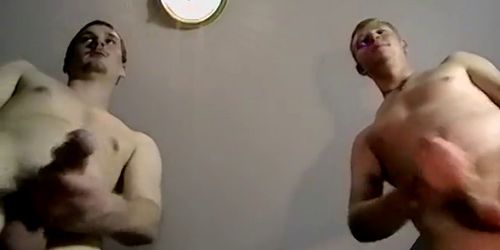 Amazing gay scene Sucking each other touching their pri