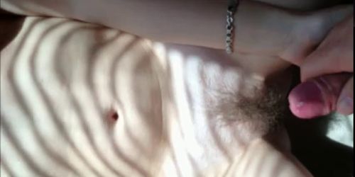 Mutual Masterbation & Cum on Wife's Hairy Puss