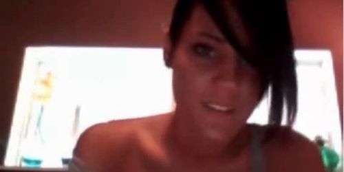 Sexy Amateur Webcam Brunette Nice Ass And Pussy Play